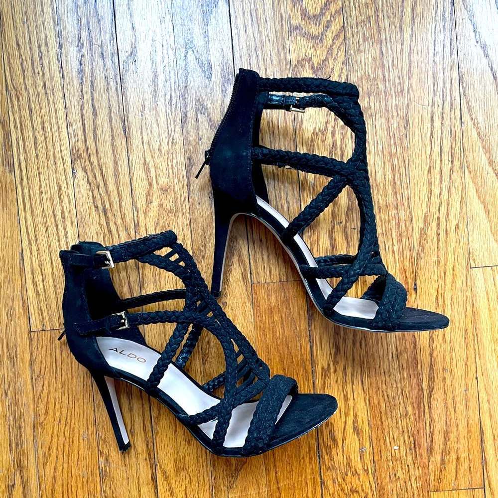 Aldo Black Guiliano Sandal